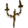 Louis XV-style bronze wall light, pair, by Moinat SA – Antiques and home décor