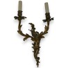 Louis XV-style bronze wall light, pair, by Moinat SA – Antiques and home décor