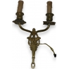 Applique style Louis XV en bronze à 2