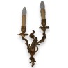 Louis XV-style bronze wall light, pair, by Moinat SA – Antiques and home décor
