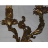Louis XV-style bronze wall light, pair, by Moinat SA – Antiques and home décor