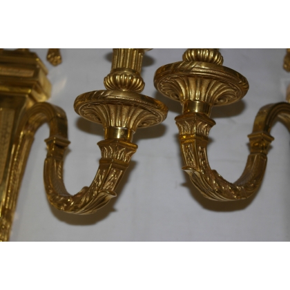 Pair of Louis XVI-style wall lights by Moinat SA – Antiques and home décor