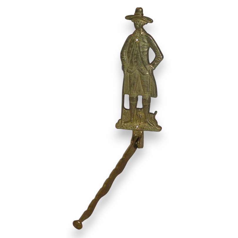 Folding brass coat rack "Homme" at Moinat SA – Antiques and home décor
