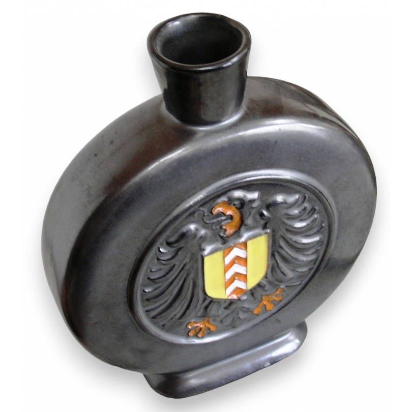  Vase soliflore anthracite "Neuchâtel" sur  Moinat SA  - Antiquités décoration