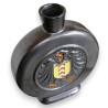  Vase soliflore anthracite "Neuchâtel" sur  Moinat SA  - Antiquités décoration