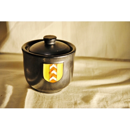  Pot à miel anthracite "Neuchâtel" de la sur  Moinat SA  - Antiquités décoration