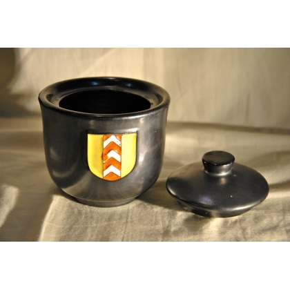  Pot à miel anthracite "Neuchâtel" de la sur  Moinat SA  - Antiquités décoration