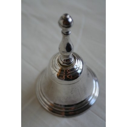 Small silver-coloured metal bell at  Moinat SA  - Antiques and home décor