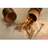 Carved wooden box with toys at  Moinat SA  - Antiques and home décor