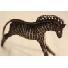 Small silver-plated Russian horse by Moinat SA – Antiques and decorative items