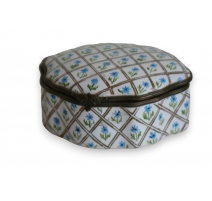 Vase boule en faïence de Thoune Brune