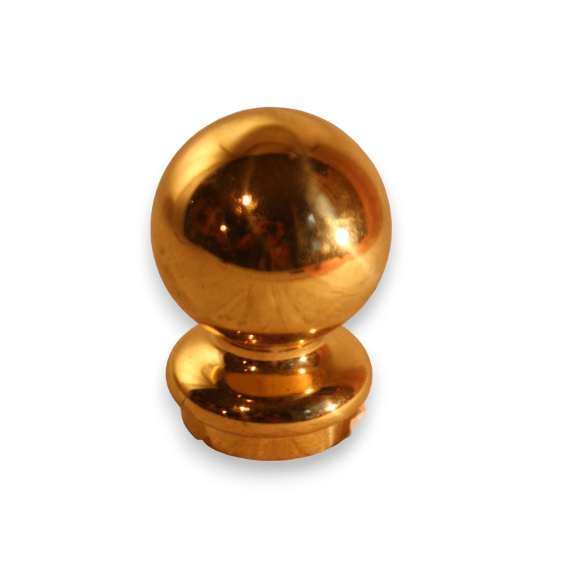 Boule d'escalier en laiton
