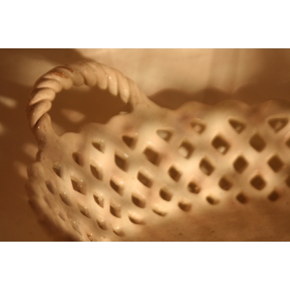 Openwork earthenware basket from Moinat SA – Antiques and home décor