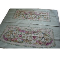 Tapisserie pour canapé style Louis XVI,