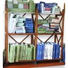 Empire-style bookcase with open shelves  Moinat SA  - Antiques and home décor