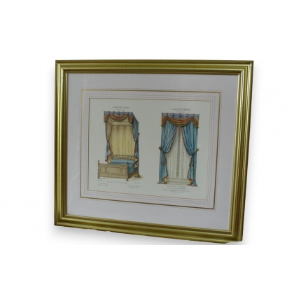 Gravure "L'ameublement" par D. GUILMARD  sur Moinat SA  - Antiquités décoration -  Gravures, Lithos