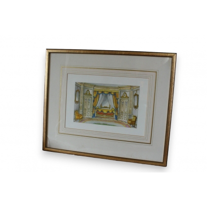 Engraving ‘Chelsea Interiors’ by Moinat SA – Antiques and decorative items – Engravings, lithographs