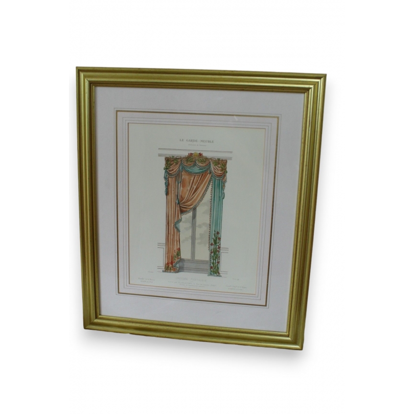 Gravure "Le Garde-meuble"  sur Moinat SA  - Antiquités décoration -  Gravures, Lithos