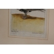 Gravure oiseaux "Das Sand, Steppenhuhn"
