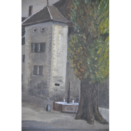 Paintings | Oil on canvas "Tree of Liberty" Moinat SA – Antiques and home décor