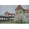 Paintings | Oil on canvas "Château de Rolle" Moinat SA  - Antiques and home décor