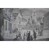 Engraving entitled ‘Couvet’ by CALAME on Moinat SA – Antiques and decorative items – Engravings, lithographs
