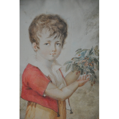 Aquarelle '"Jean-Jacques Eynard, né en  sur Moinat SA  - Antiquités décoration -  Gouaches, Aquarelles, Pastels