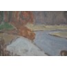 Paintings | Oil on canvas, ‘L’Aubonne’, signed CHINET Moinat SA  – Antiques and home décor