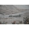 Engraving ‘View of the Chamouni Valley’ by Moinat SA – Antiques and decorative items – Engravings, lithographs