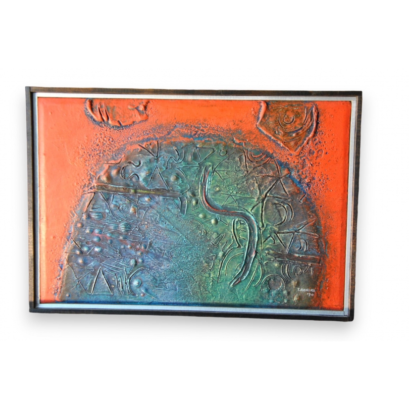 Paintings | Mixed media ‘Untitled’ by Moinat SA  – Antiques and home décor
