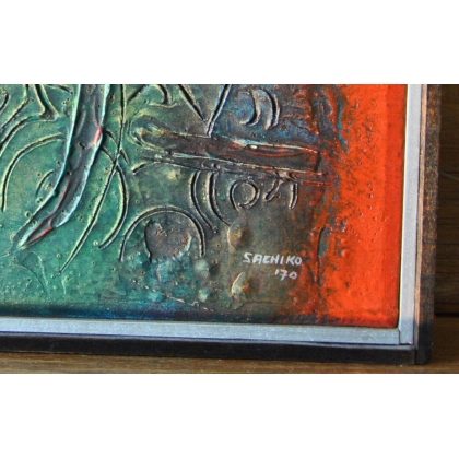 Paintings | Mixed media ‘Untitled’ by Moinat SA  – Antiques and home décor