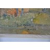 Watercolour painting ‘House in a Forest’, signed on Moinat SA – Antiques and decorative arts – Gouaches, watercolours, pastels