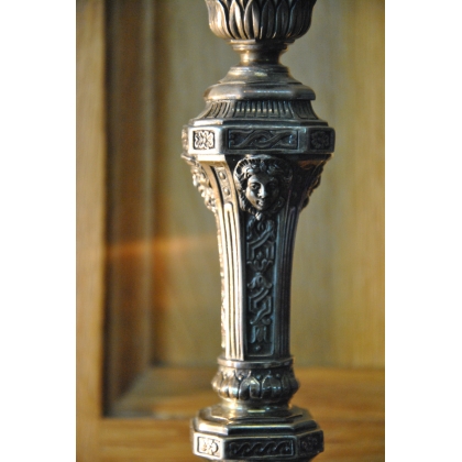 Christofle candle holder at Moinat SA – Antiques and home décor