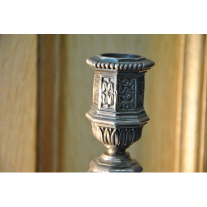 Christofle candle holder at Moinat SA – Antiques and home décor