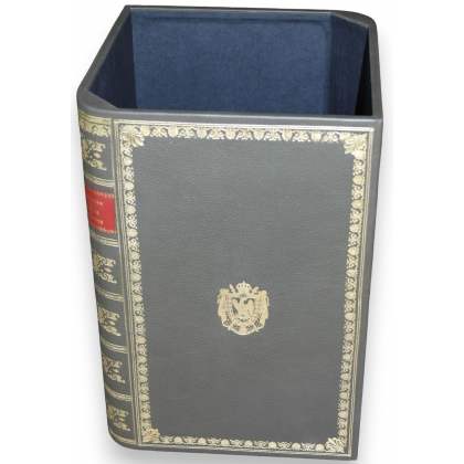 Corbeille à papier \"Livres ouverts\"