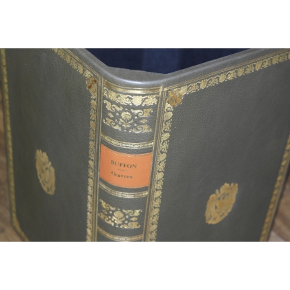 "Open Books" wastepaper basket by Moinat SA – Antiques and home décor