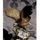 Bronze "Condor and crab" signed POTET.