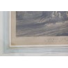 Engraving ‘One Mile From Gretna’, painted on Moinat SA – Antiques and decorative items – Engravings, lithographs