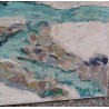 Paintings | Painting entitled ‘Chalets in Winter’, monogrammed Moinat SA  – Antiques and home décor