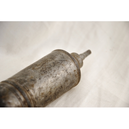 Pewter and wood enema set at Moinat SA – Antiques and home décor