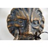"Lion's Head" door knocker in burnished brass at  Moinat SA  - Antiques and home décor