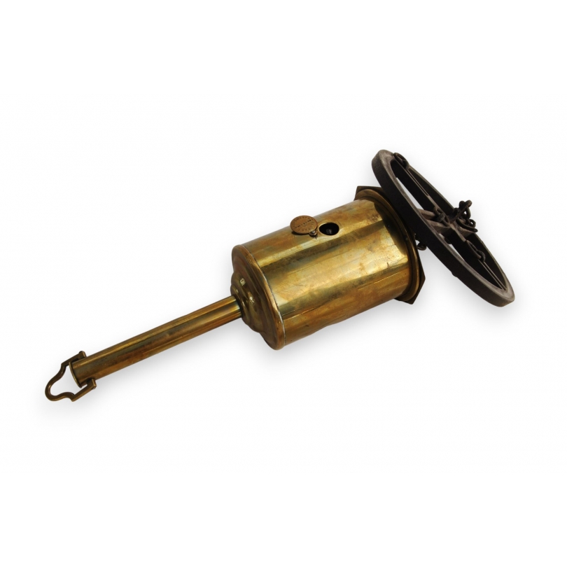 Tourne-broche en laiton de "SALTER & CO"