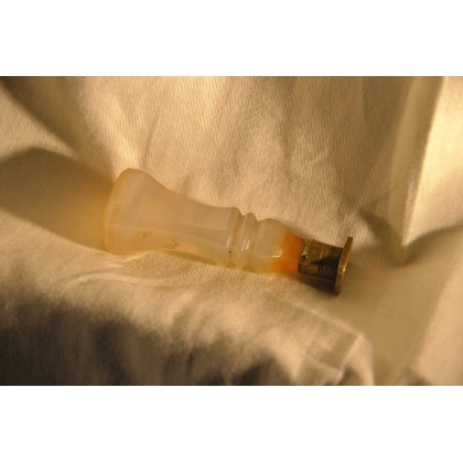 Seal bearing the initials EJ, with an agate handle, by  Moinat SA  - Antiques and decorative items