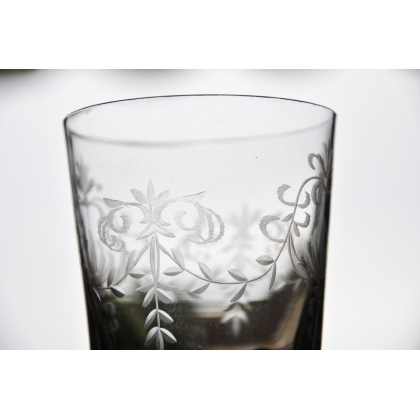 "Lotus" carafe and glass set for the dining table  Moinat SA  - Antiques and home décor