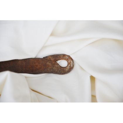 Long-handled wrought-iron frying pan from Moinat SA – Antiques and home décor
