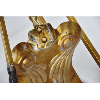  Outils de cheminée (pelle pince et sur  Moinat SA  - Antiquités décoration