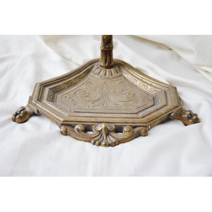 Support à outils de cheminée en bronze sur  Moinat SA  - Antiquités décoration