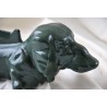 Green cast-iron ‘dachshund’ doormat at Moinat SA – Antiques and home décor