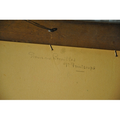 Paintings | Oil on canvas "Plaine aux Rocailles", Moinat SA  - Antiques and home décor