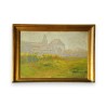 Paintings | Oil on cardboard, ‘Landscape’, signed P. Moinat SA  – Antiques and home décor